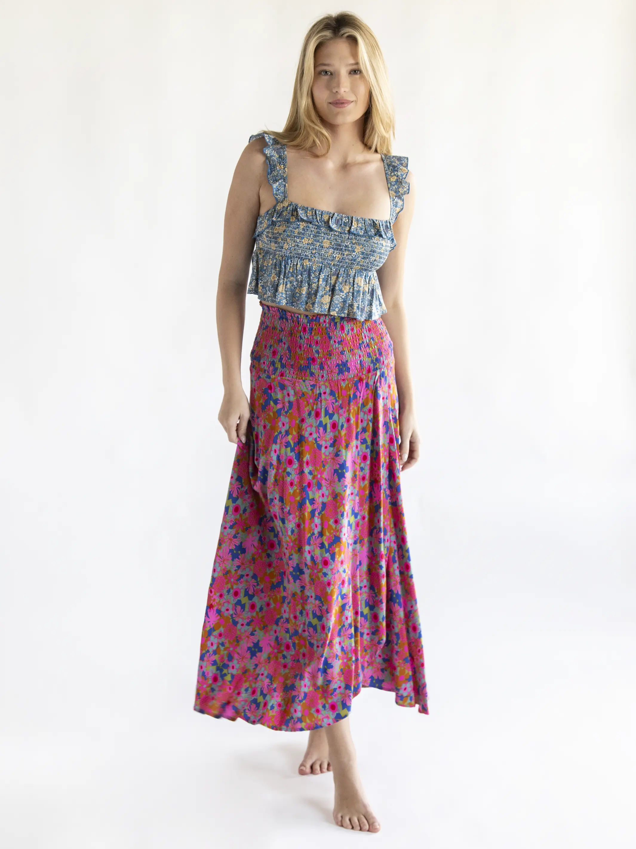 Favorite Convertible Skirt - Rust Orchid Pink